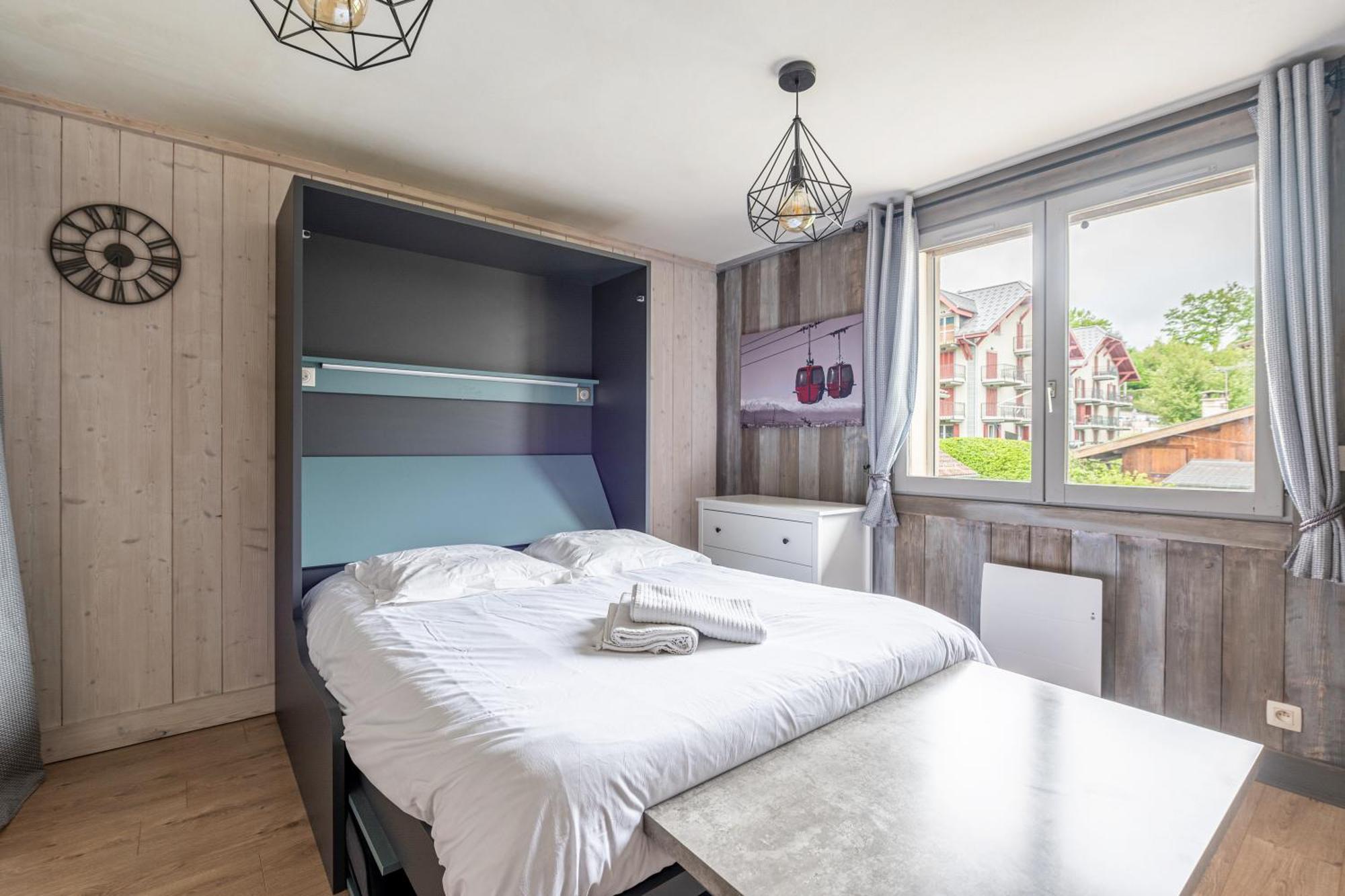 Appartements Vue Mont-Joly A 2 Pas Tramway Mont-Blanc - Studio 1 Piece แซ็งต์-แฌร์เวส์-เลส์-แบ็งส์ ภายนอก รูปภาพ